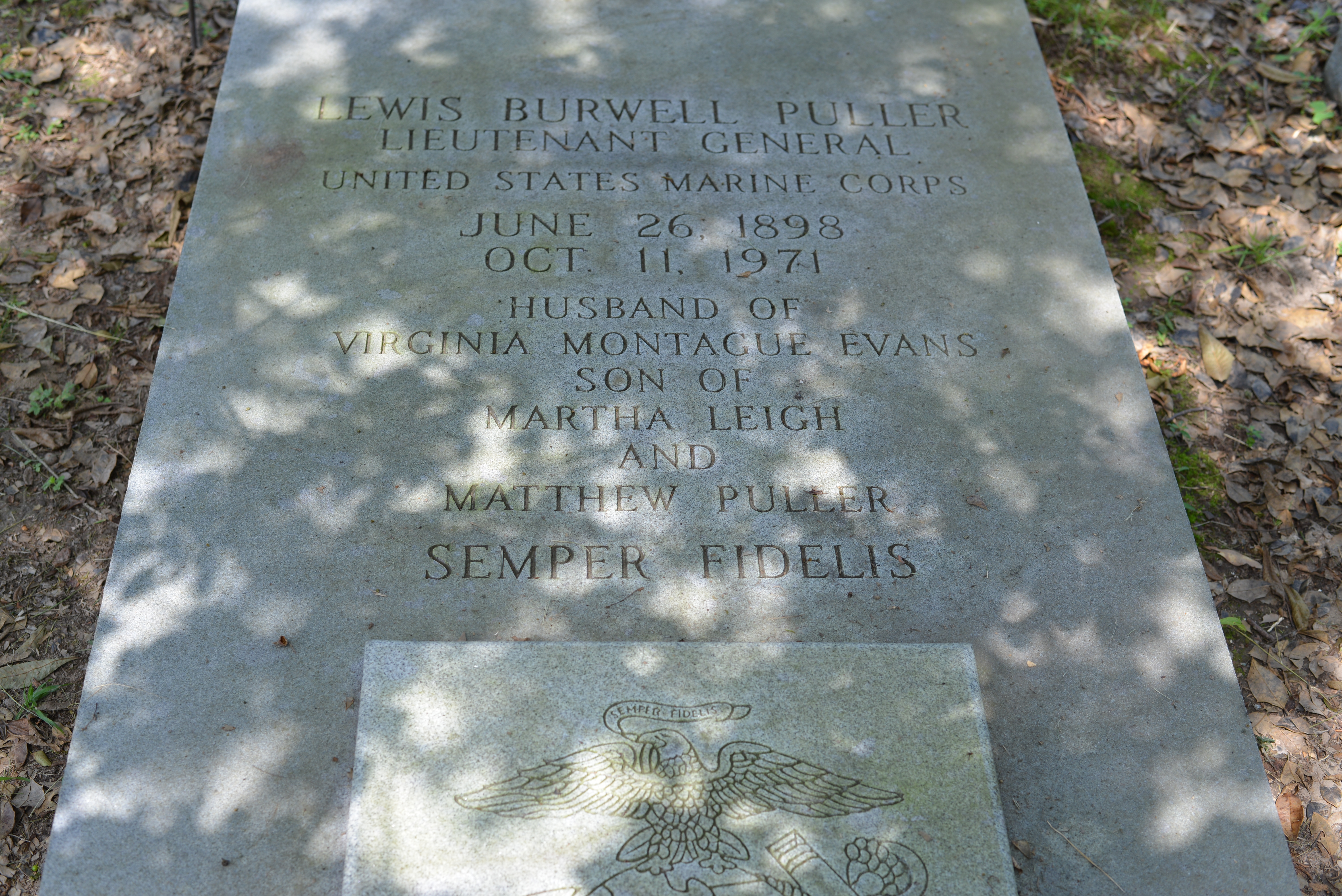 Marine Chesty Puller at Rest